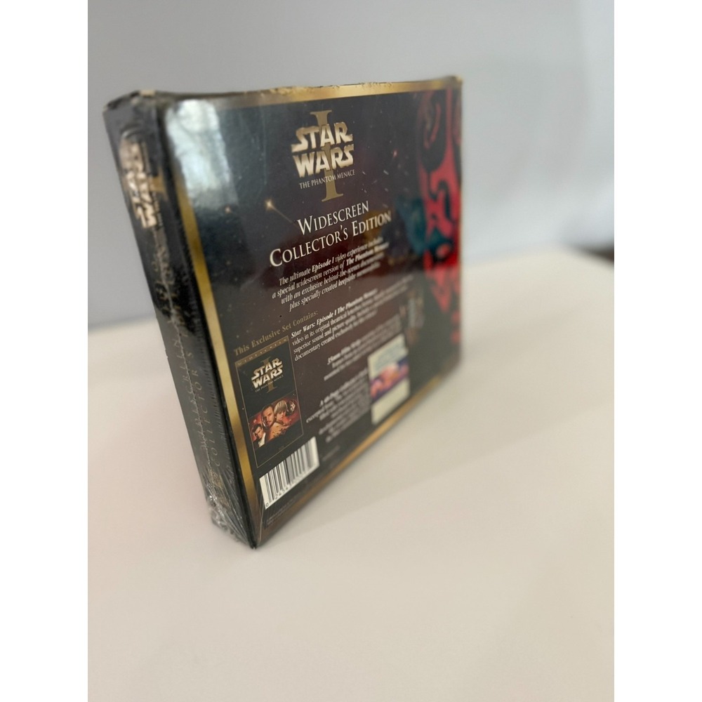 Star Wars Episode I Phantom Menace VHS Collector's Edition Widescreen Box Set - Picture 5 of 6